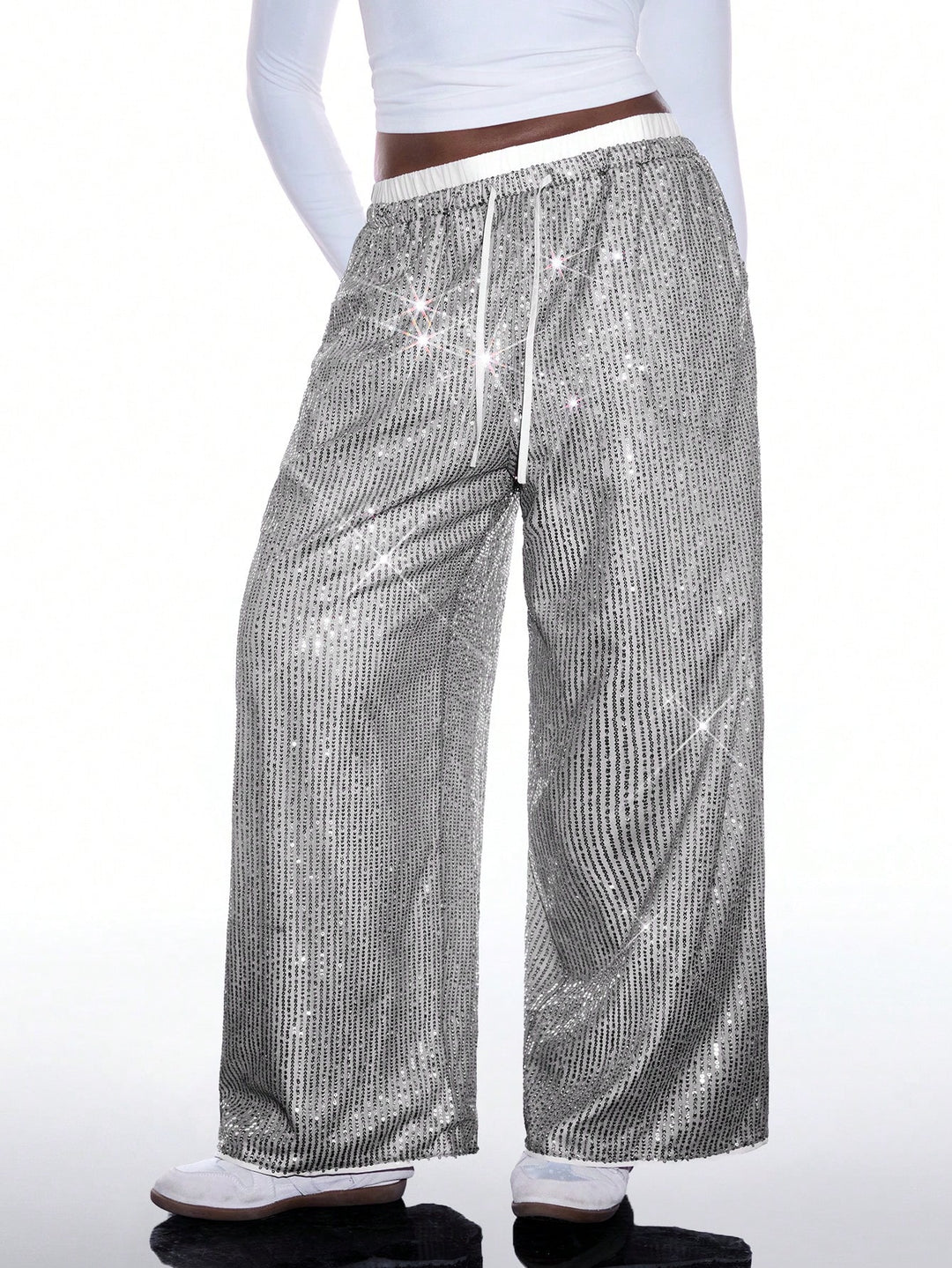 Pantaloni SHEIN, gri