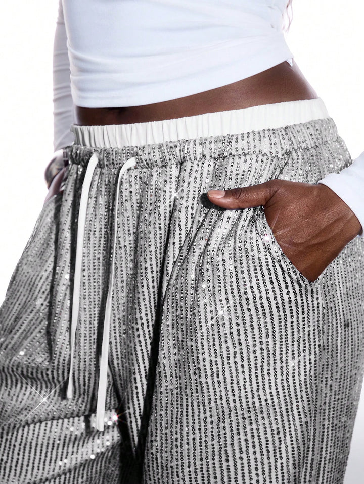 Pantaloni SHEIN, gri