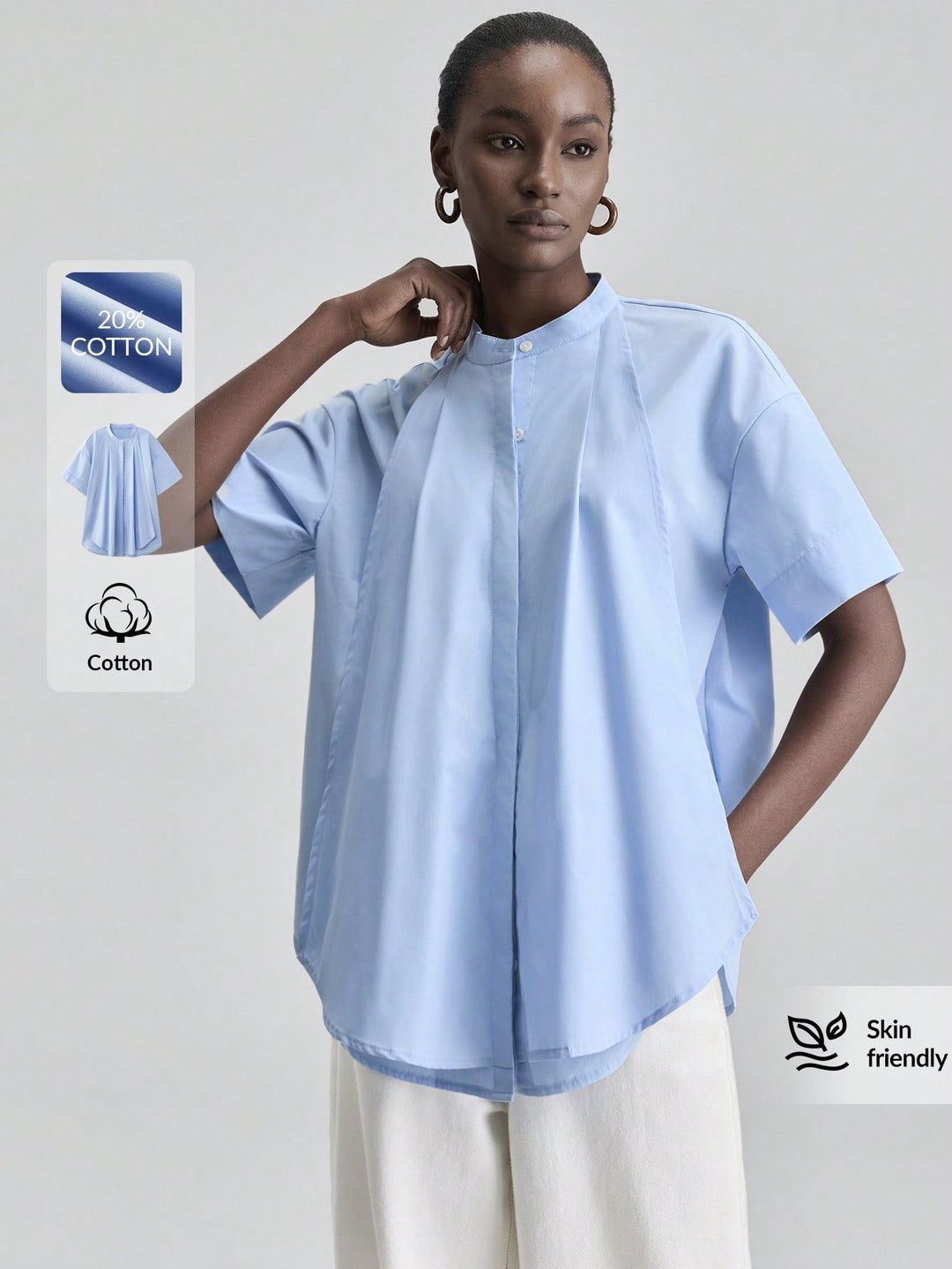 Bluza SHEIN, albastru