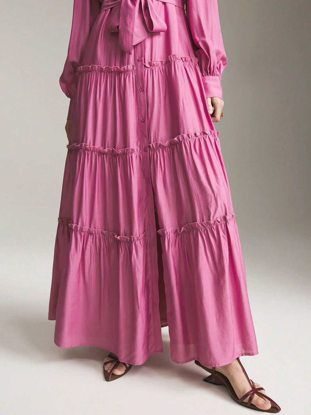 Rochie maxi SHEIN, roz