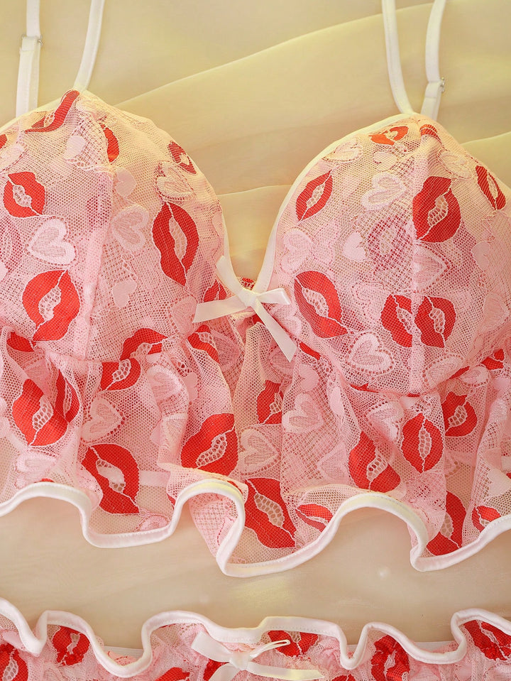 Set pijamale SHEIN, roz