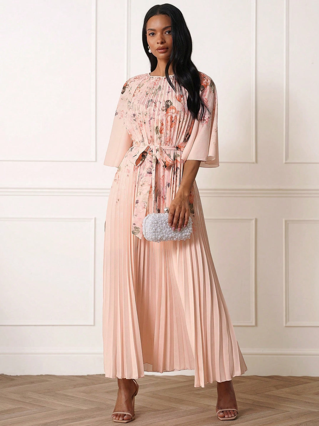 Rochie maxi SHEIN, mix culori