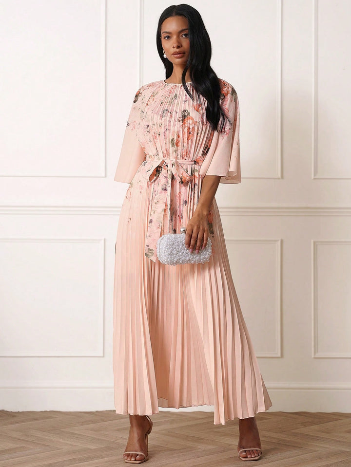Rochie maxi SHEIN, mix culori