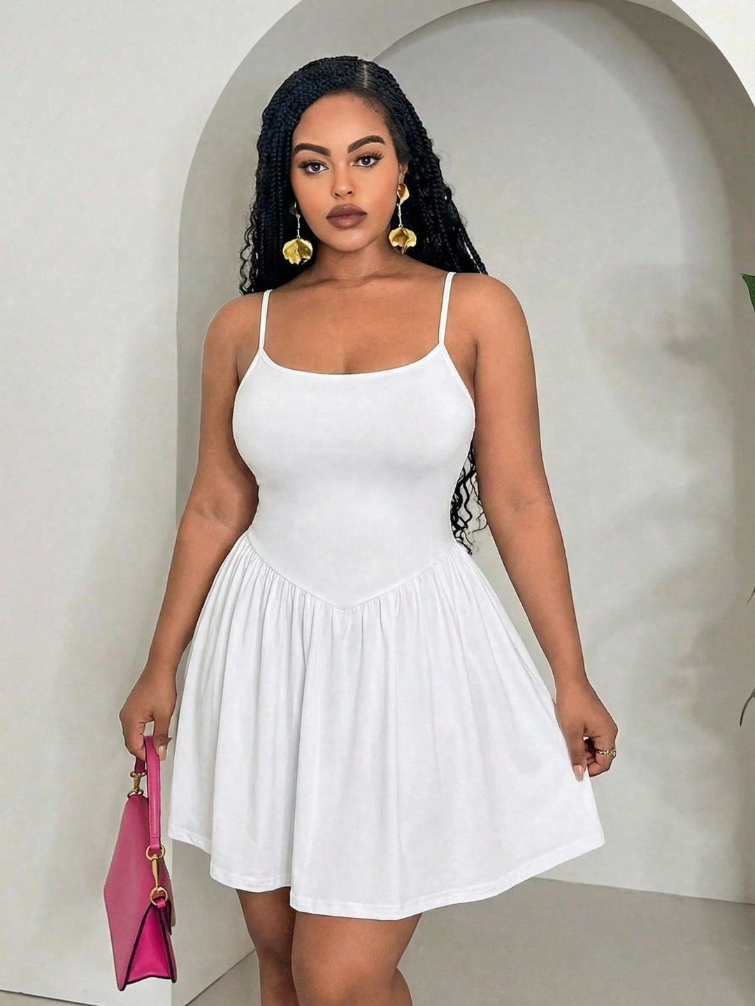 Rochie SHEIN, alb