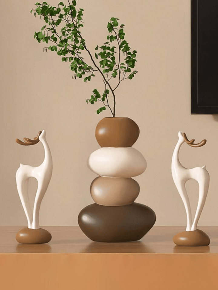 Vas decorativ SHEIN, mix culori