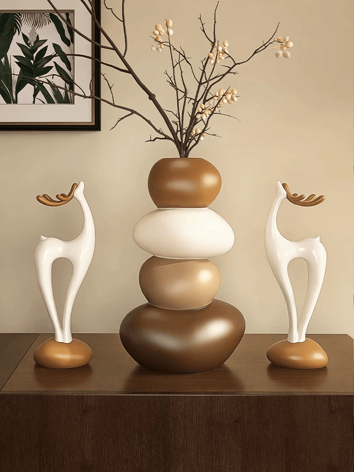 Vas decorativ SHEIN, mix culori