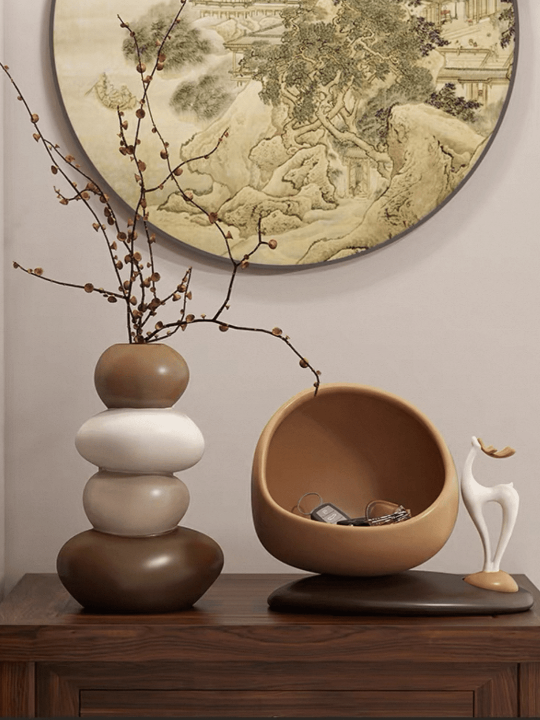 Vas decorativ SHEIN, mix culori