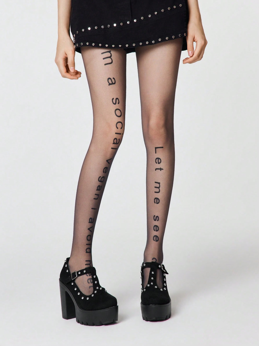 Pantofi cu toc SHEIN, negru