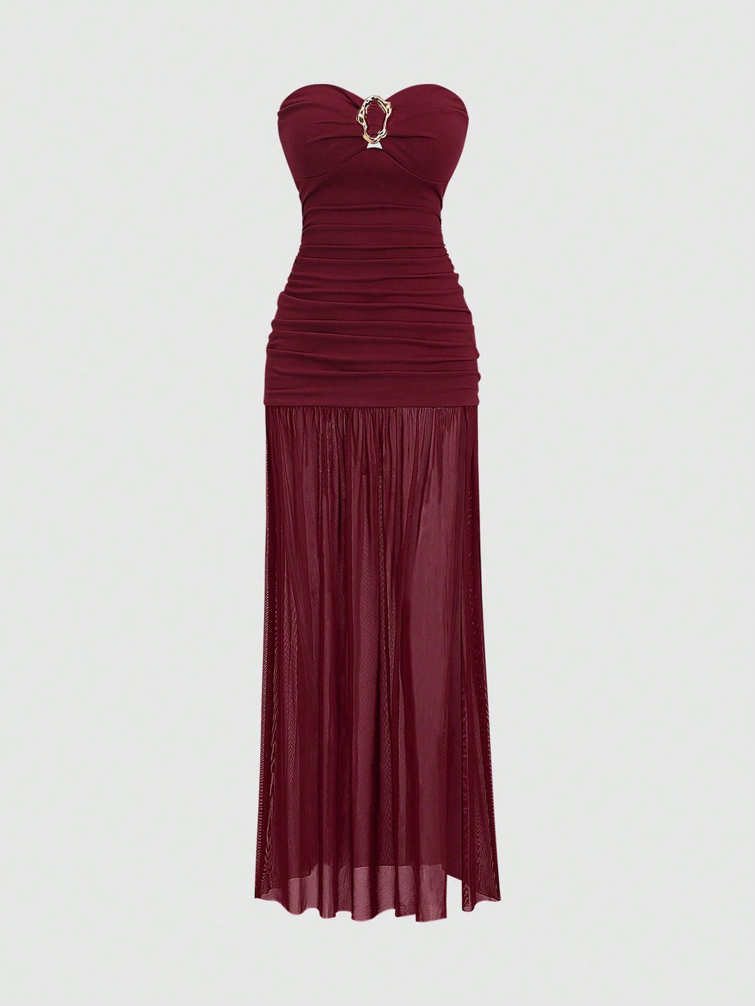 Rochie maxi SHEIN, vișiniu