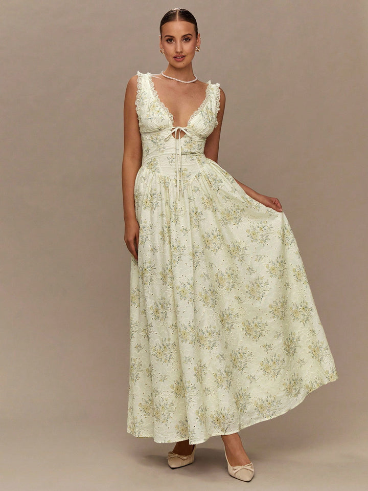Rochie maxi SHEIN, galben