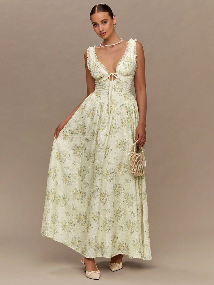 Rochie maxi SHEIN, galben