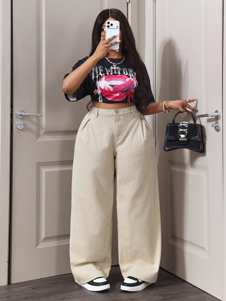 Jeans SHEIN, bej