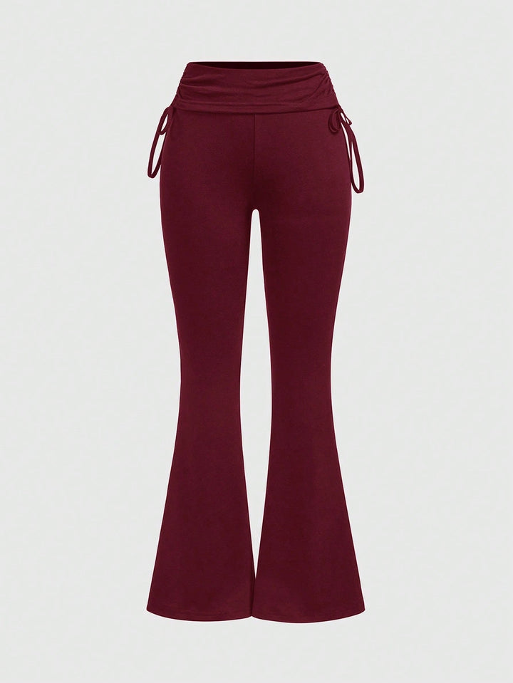 Pantaloni SHEIN, vișiniu