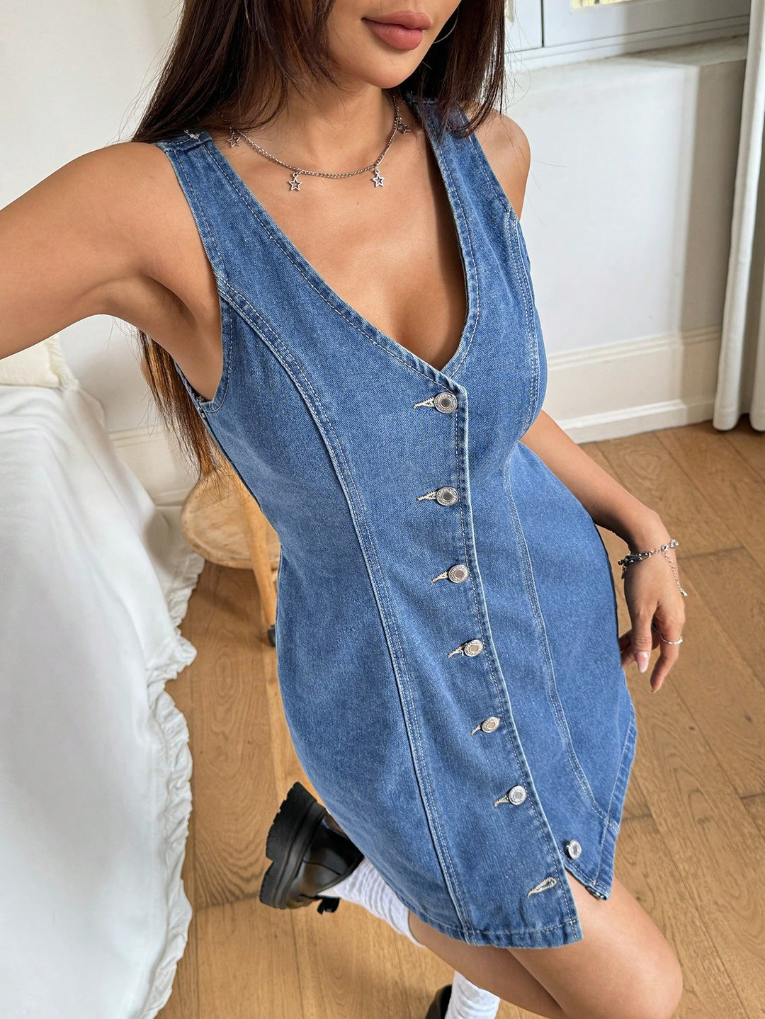Rochie SHEIN, albastru