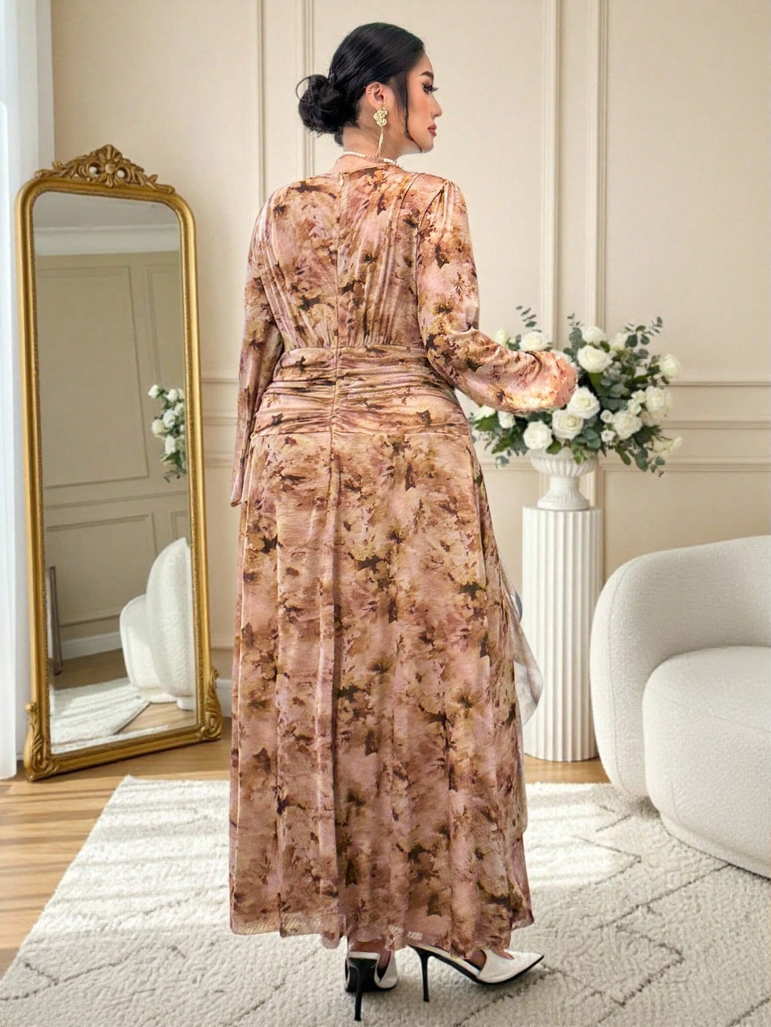 Rochie SHEIN, maro