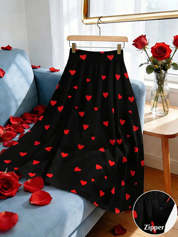 Fustă maxi SHEIN, negru