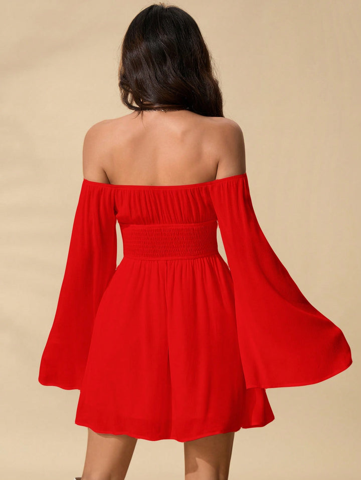 Rochie mini SHEIN, roșu