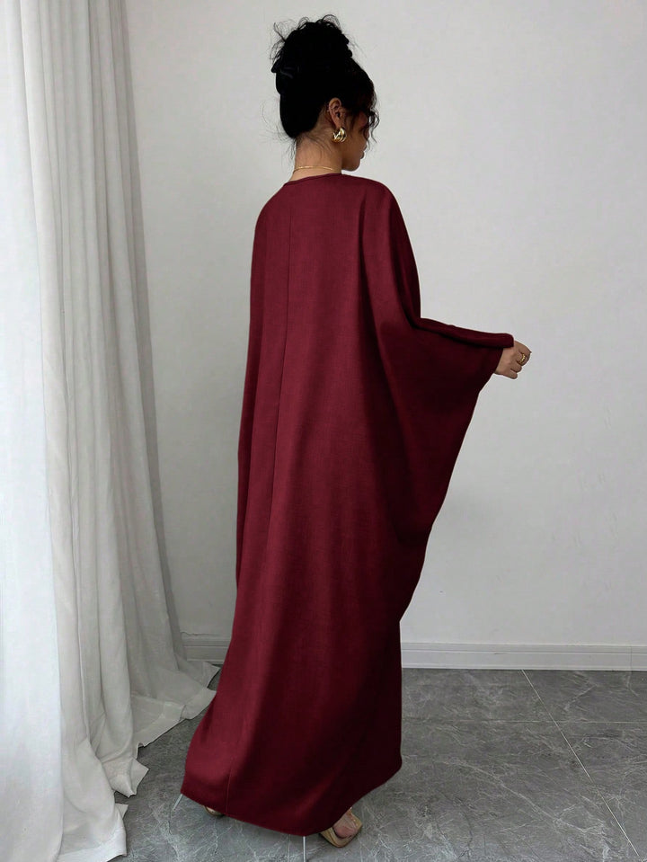 Rochie maxi SHEIN, vișiniu