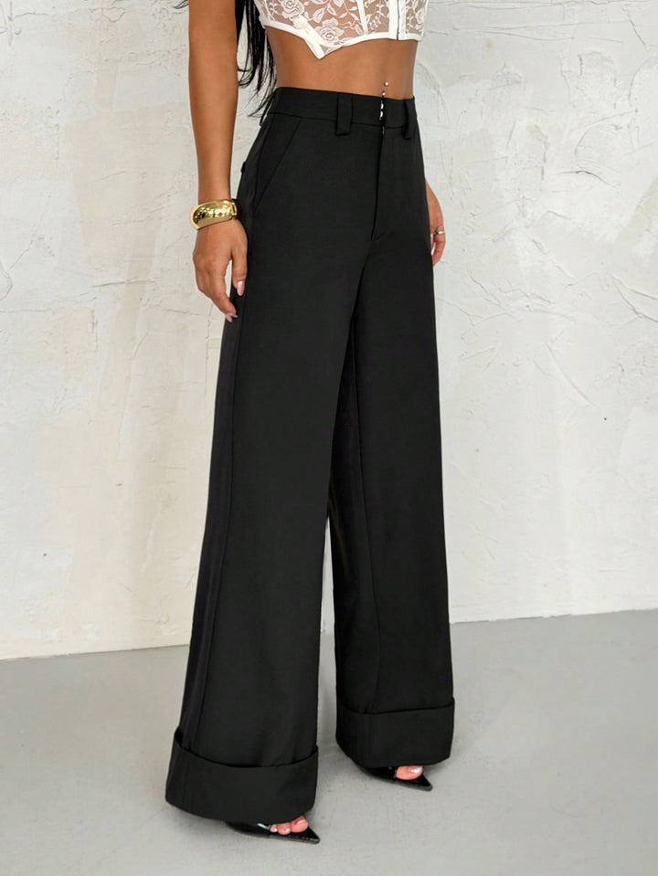 Pantaloni SHEIN, negru