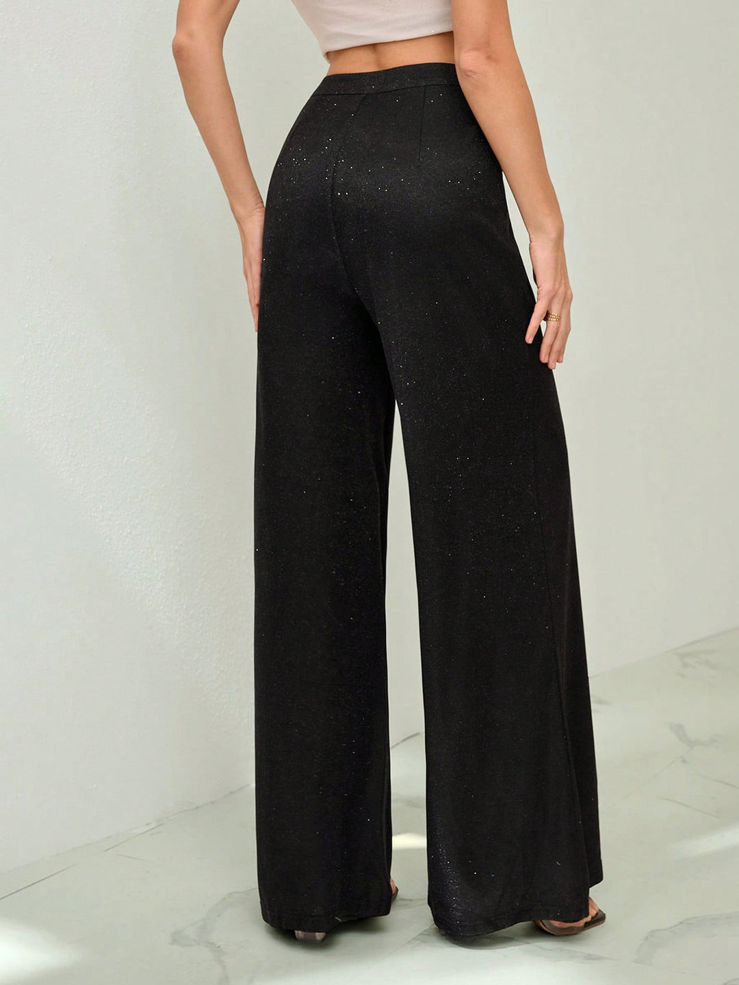 Pantaloni SHEIN, negru