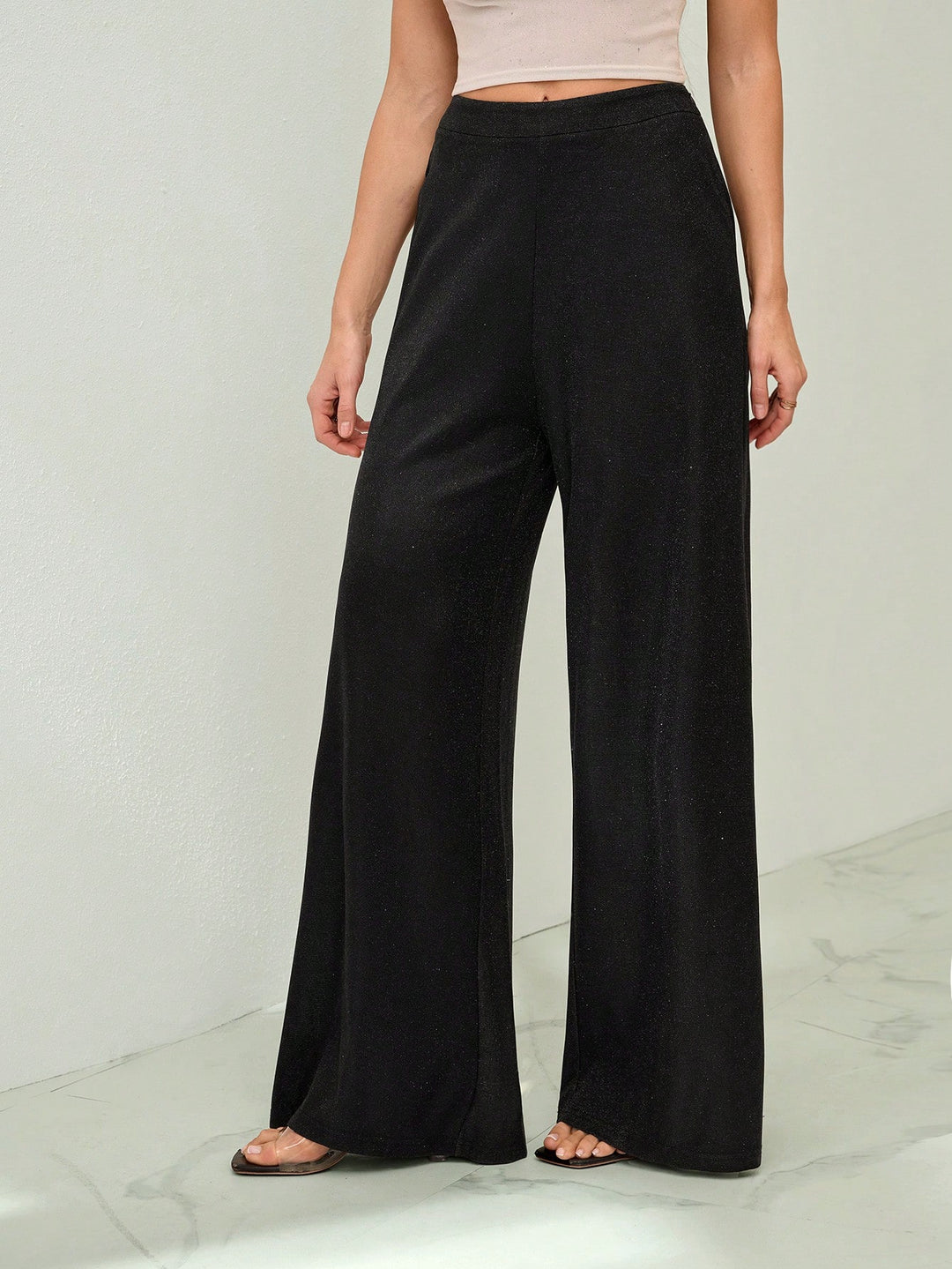 Pantaloni SHEIN, negru