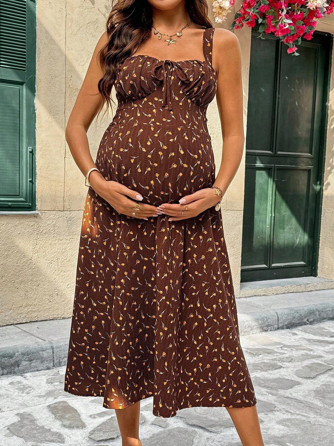 Rochie SHEIN, maro