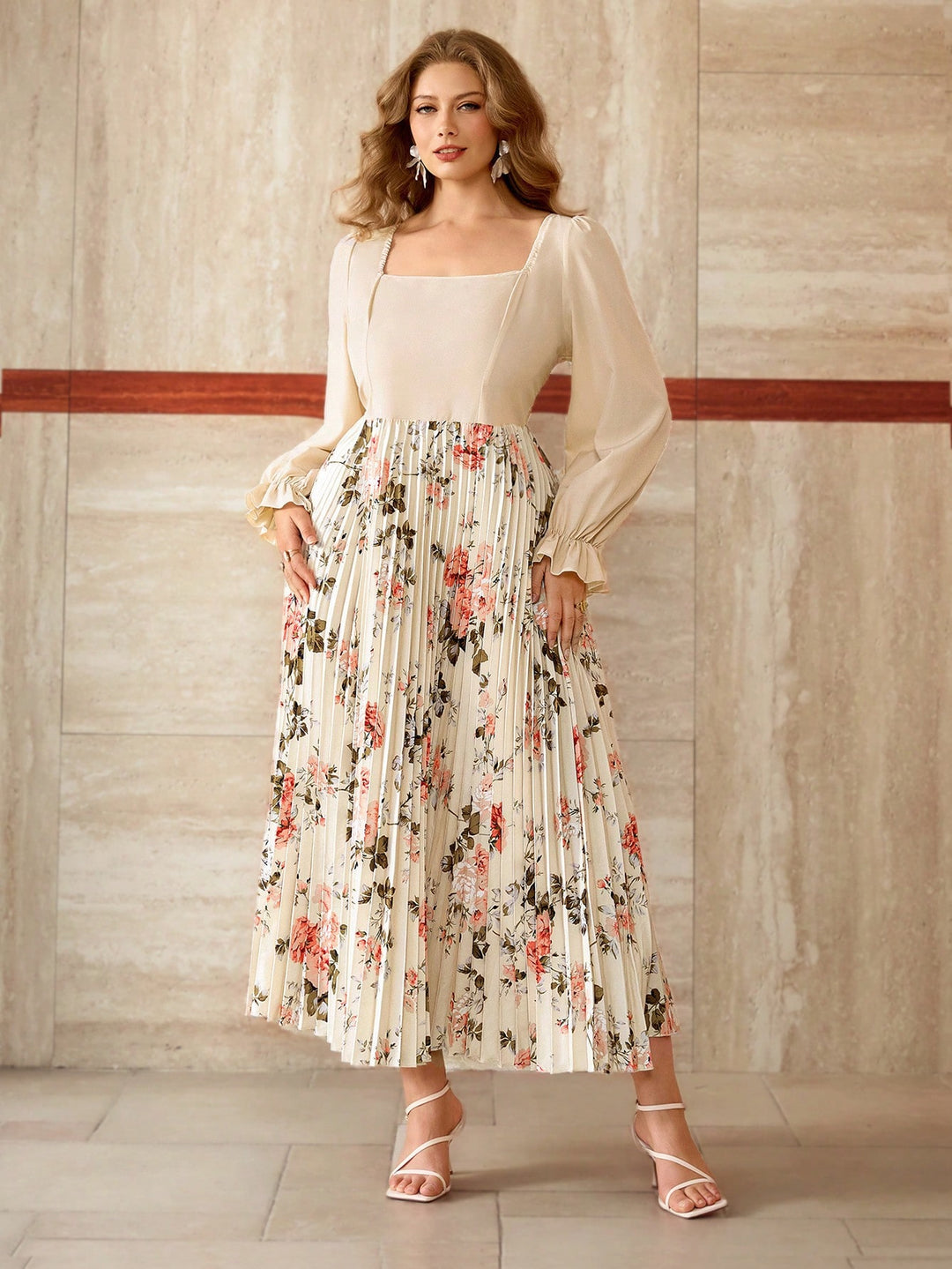 Rochie SHEIN, bej