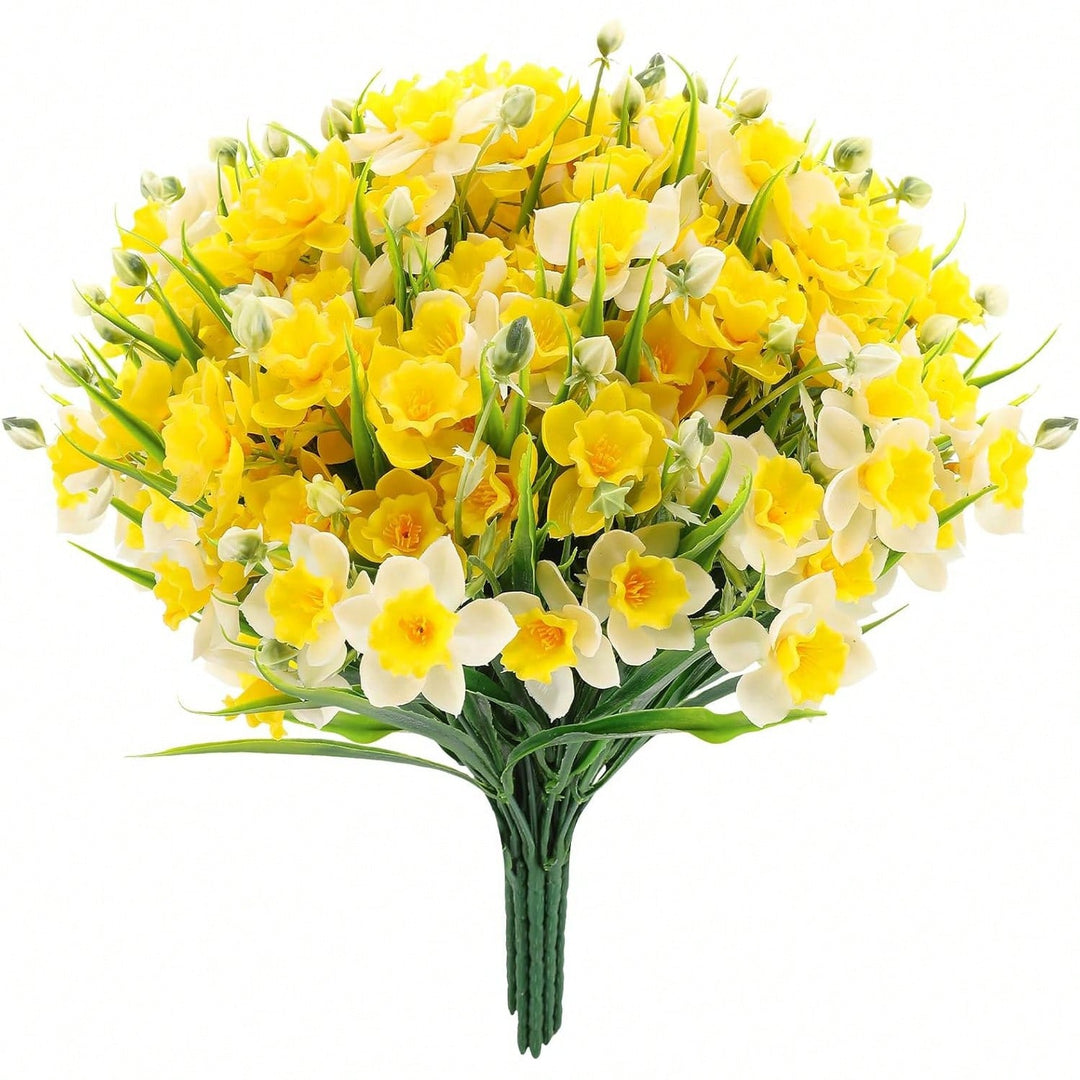 Floari artificiale SHEIN, alb