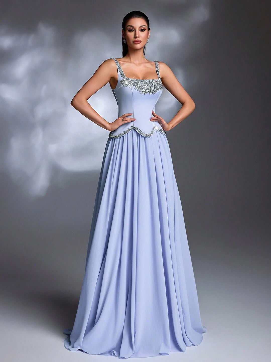 Rochie de ocazie SHEIN, albastru