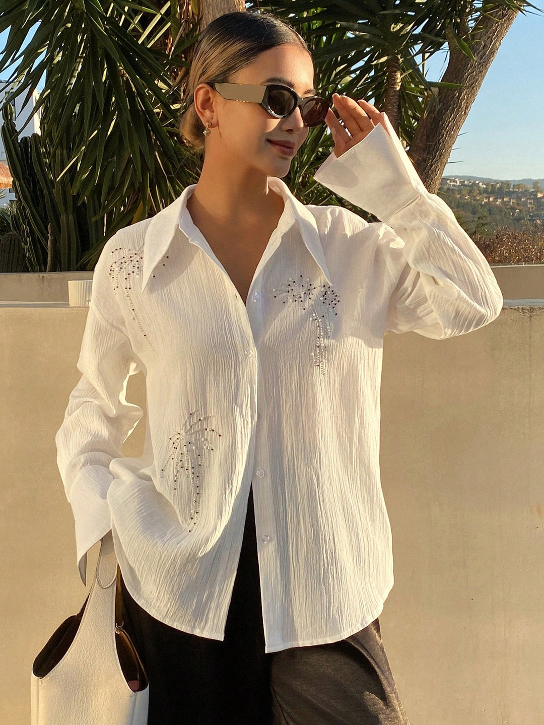 Bluza SHEIN, alb