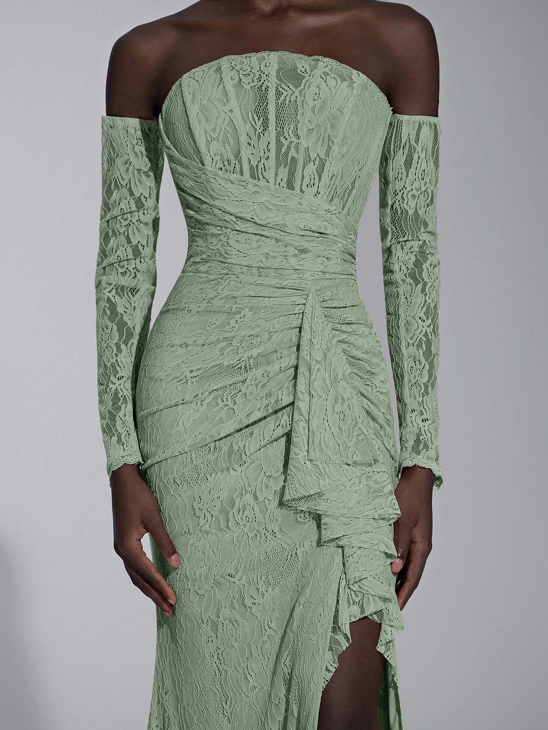 Rochie SHEIN, kaki