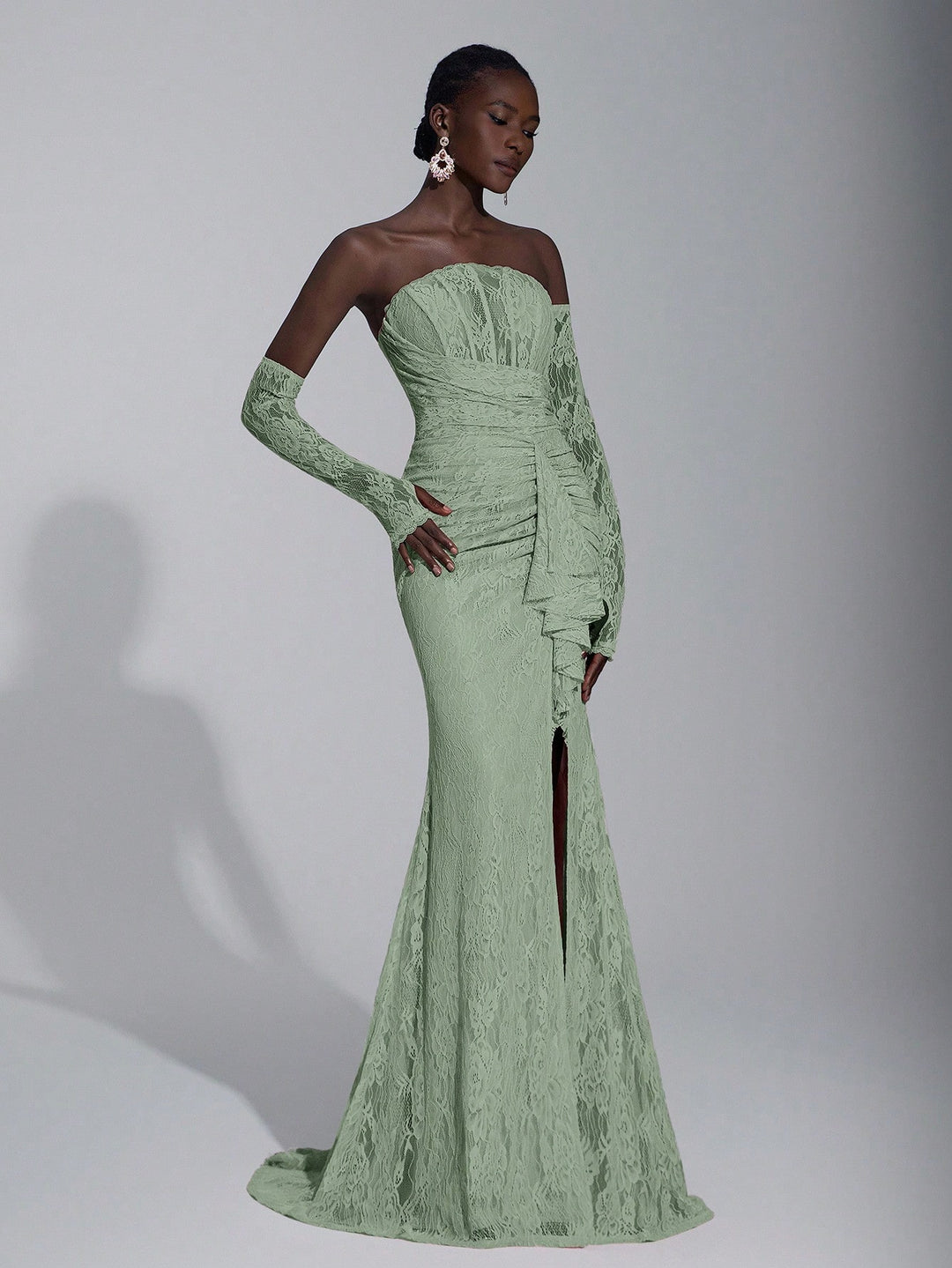 Rochie SHEIN, kaki