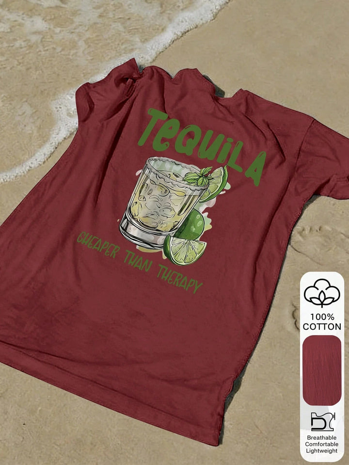 Tricou SHEIN, vișiniu
