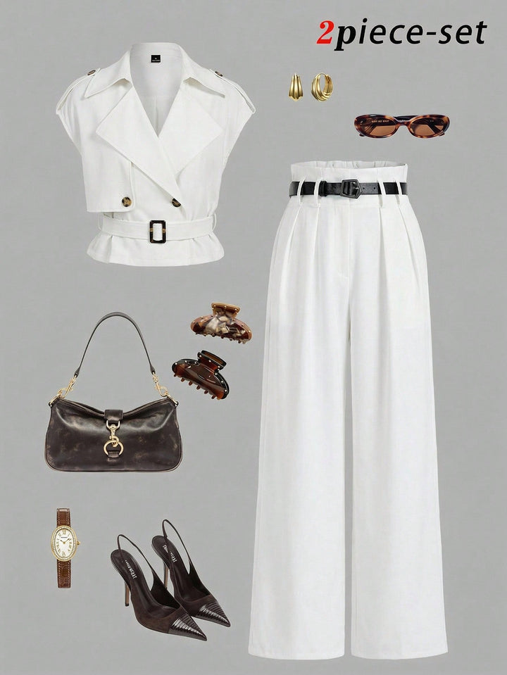 Costum SHEIN, alb