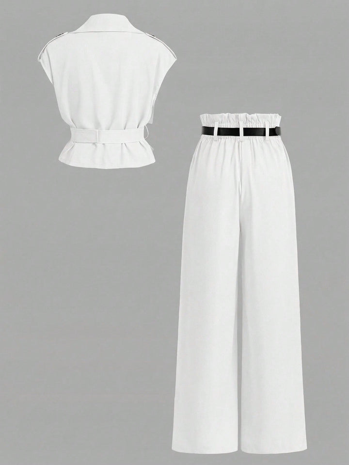 Costum SHEIN, alb
