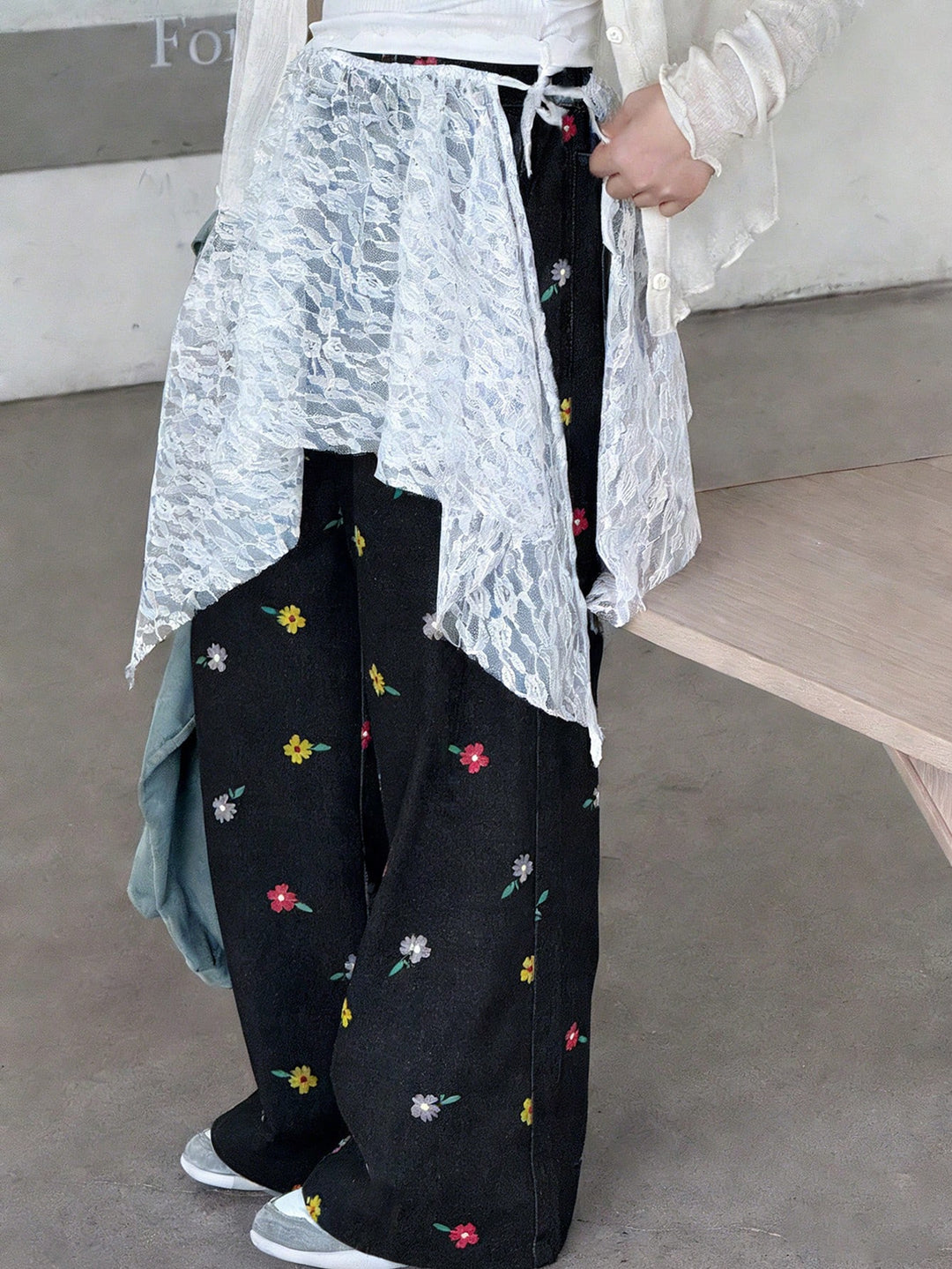 Pantaloni SHEIN, gri