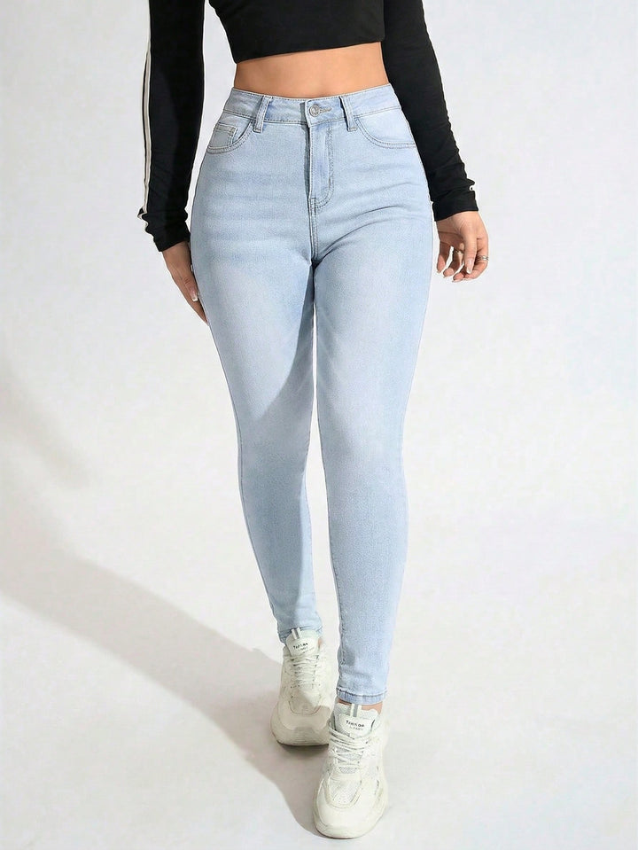 Jeans SHEIN, albastru
