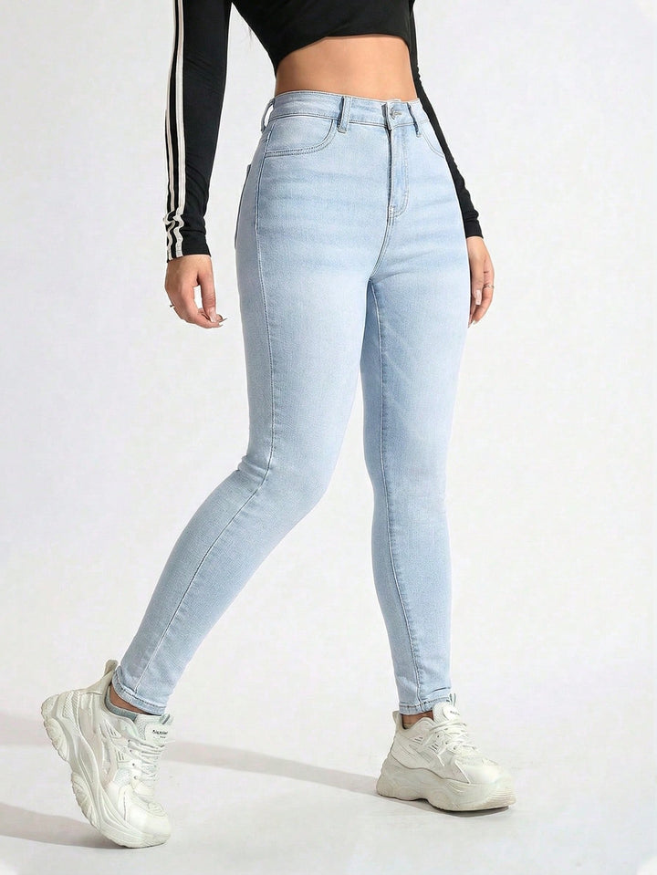 Jeans SHEIN, albastru
