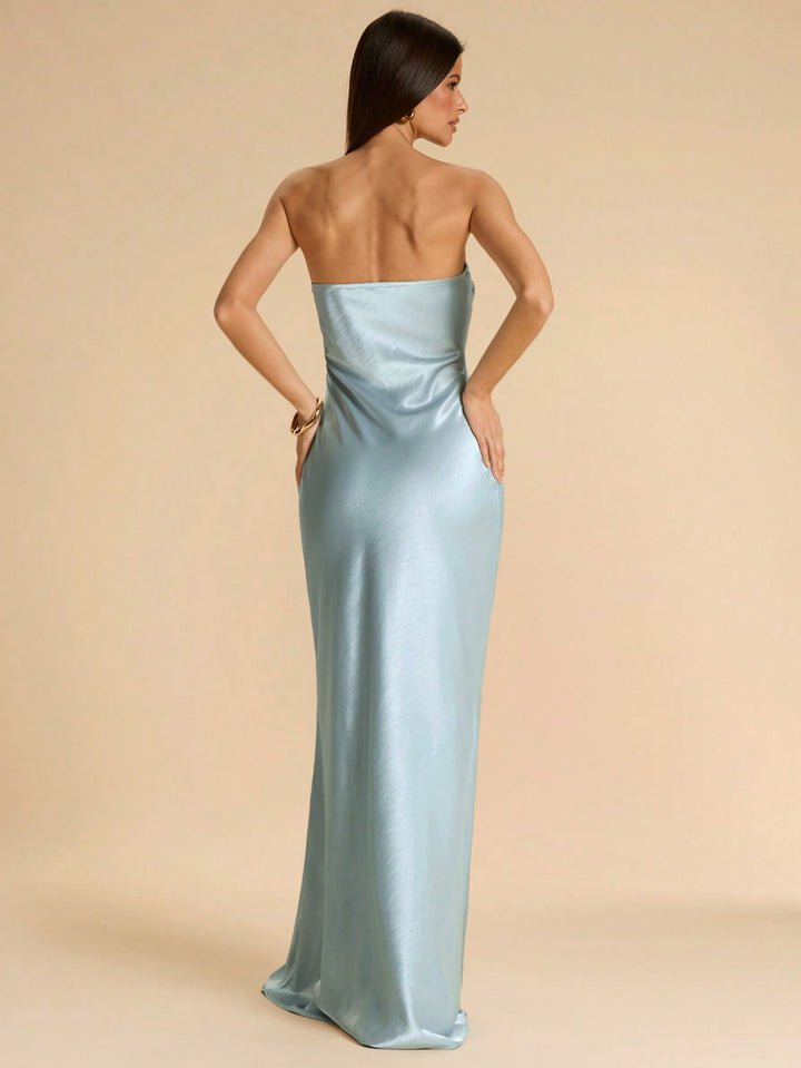 Rochie maxi SHEIN, albastru