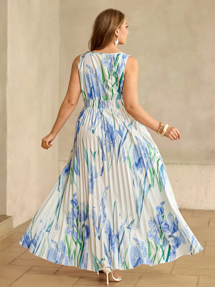 Rochie maxi SHEIN, mix culori