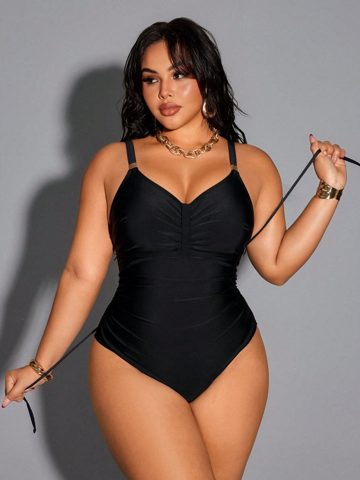 Costum de baie SHEIN, negru