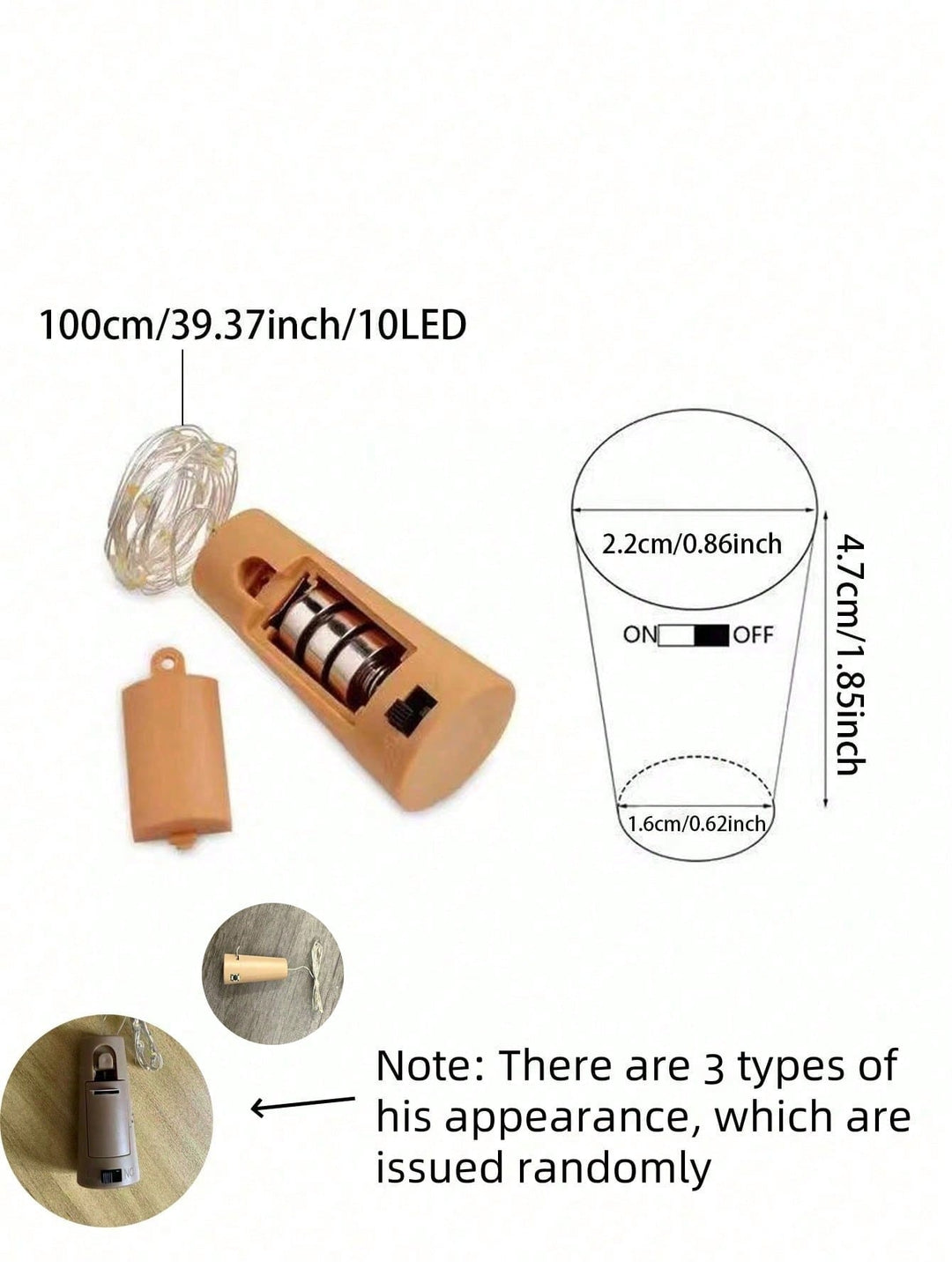 Iluminat festiv SHEIN, bej