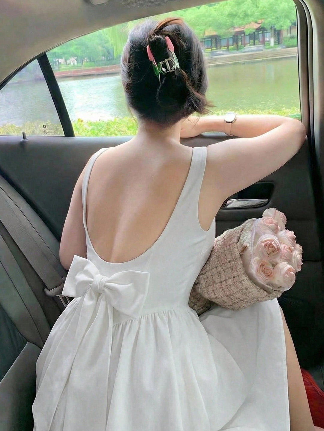 Rochie SHEIN, alb