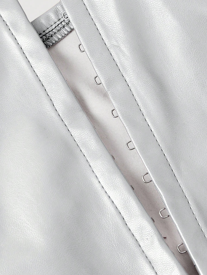 Top SHEIN, argintiu