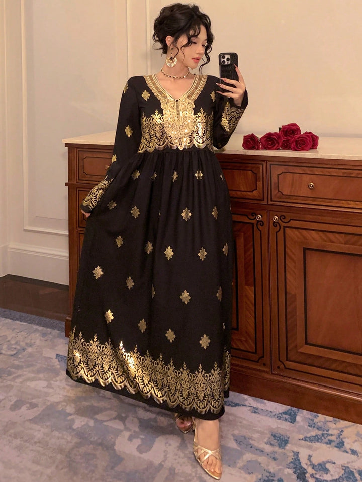 Rochie maxi SHEIN, negru