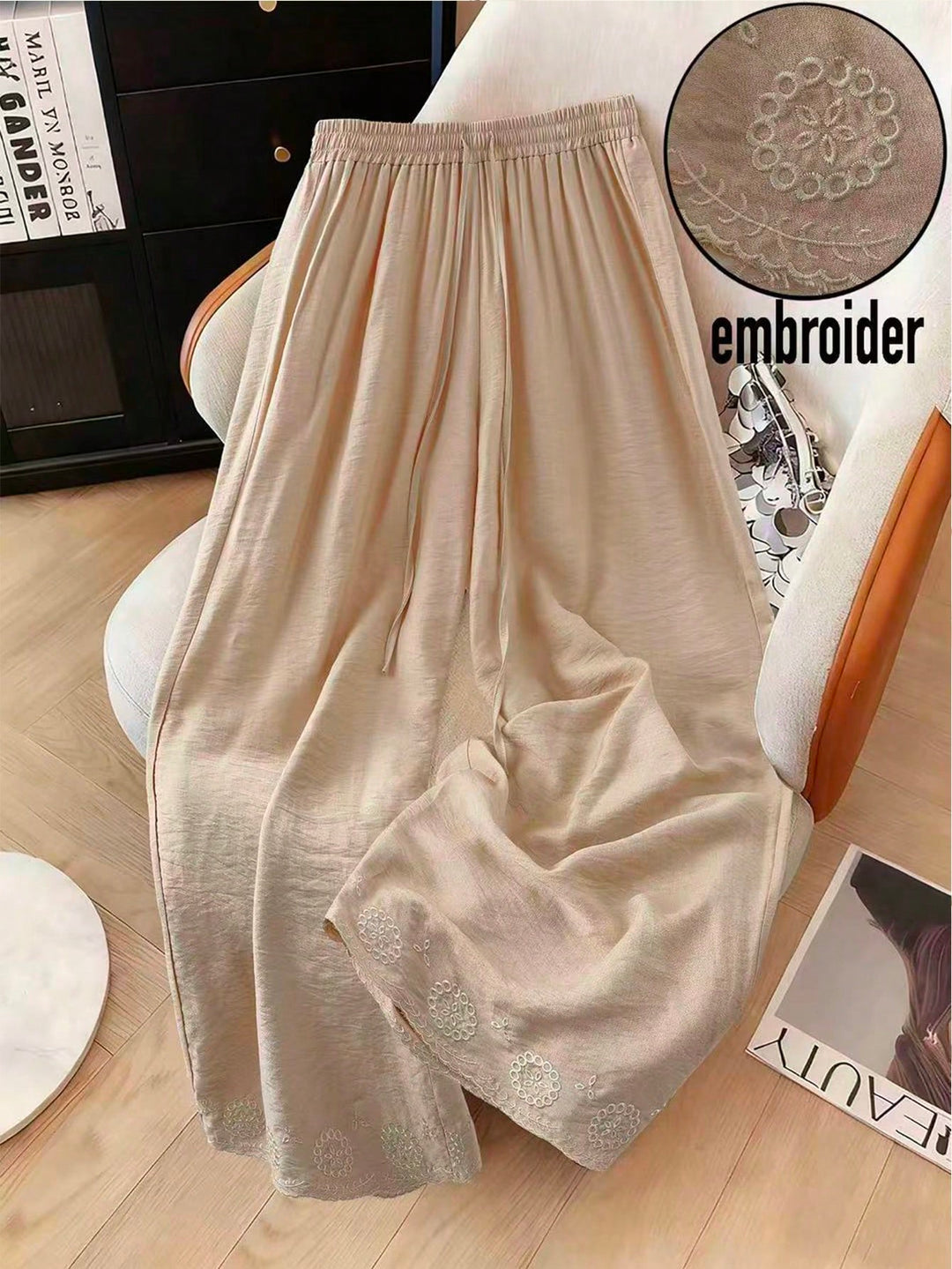 Pantaloni SHEIN, kaki