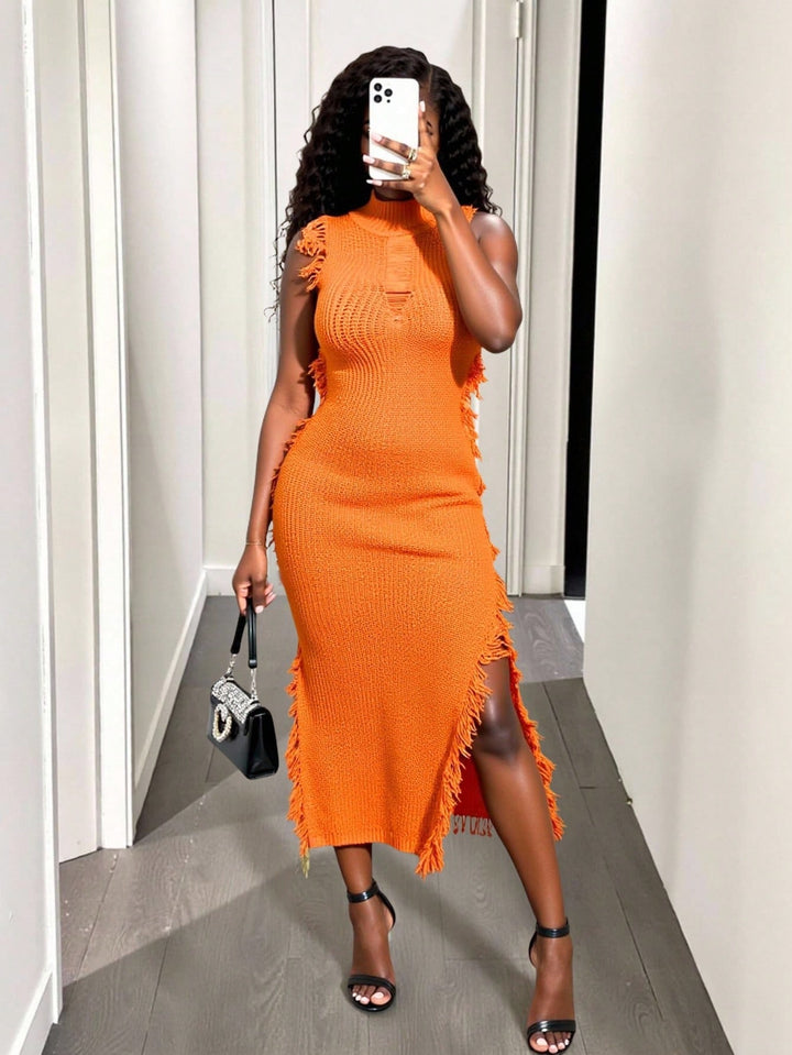 Rochie SHEIN, portocaliu