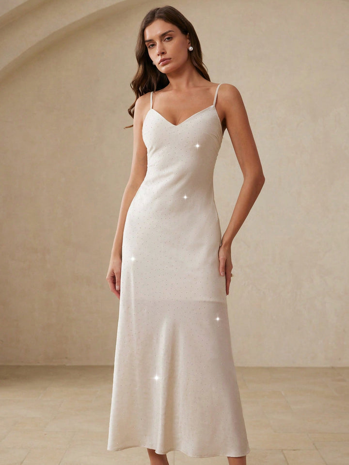 Rochie maxi SHEIN, alb