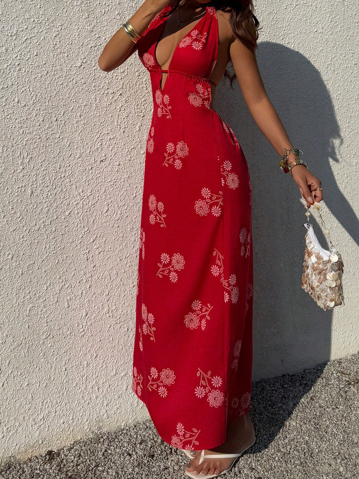 Rochie maxi SHEIN, roșu