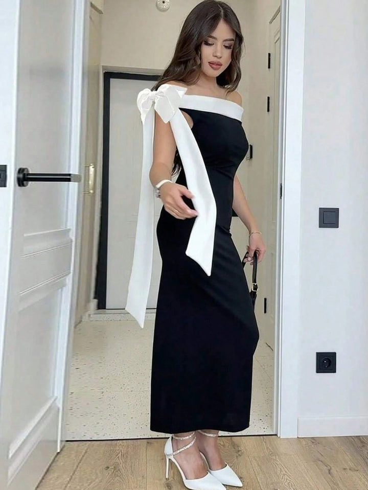 Rochie maxi SHEIN, negru